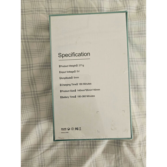 NEW SonicPower Portable Mini Travel Massage Gun with 4 Massage Heads - Picture 2 of 7